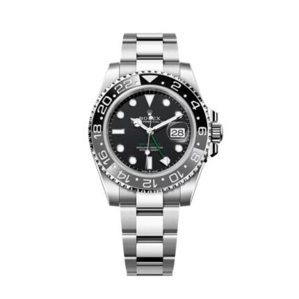 Rolex GMT Master II "Bruce Wayne" Automatic Black Dial Stainless Steel Oyster Chain Bracelet Men’s Watch