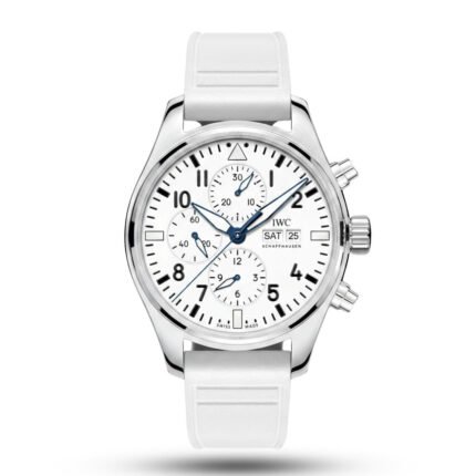 IWC Pilot’s “Le Petit Prince” Edition White Dial Automatic Stainless Steel Silicone Strap Euro Grade Men’s Watch
