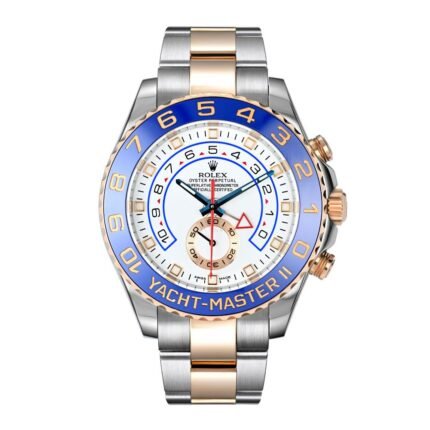 Rolex Yacht-Master II Automatic Two-Tone Color With White Dial Stainless Steel Chain Men’s Watch