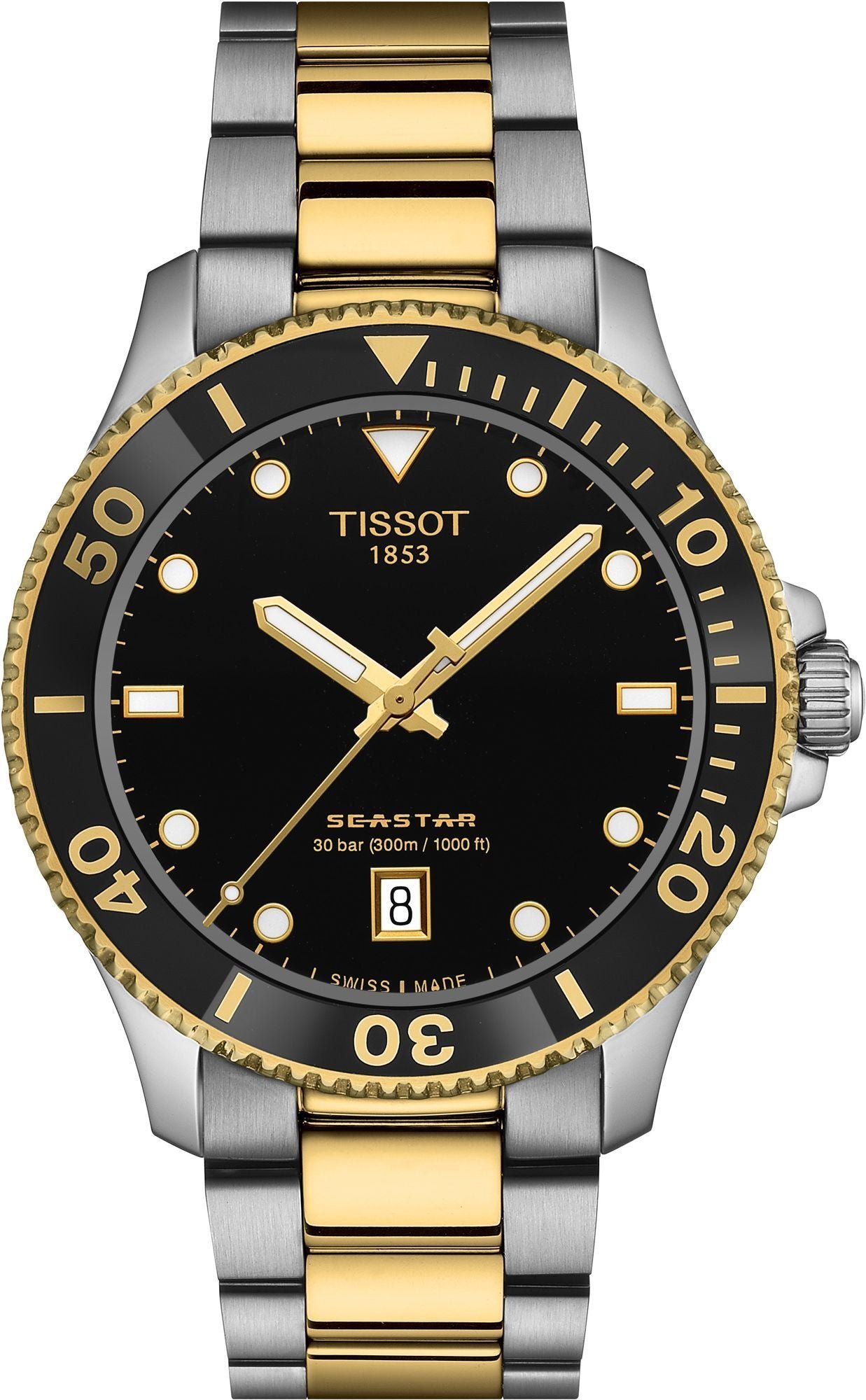 tissot-t-sport-t120-410-22-051-00-large.jpg Tissot Seastar 1000 T-Sport Black Dial Quartz Silver-Gold Tone Stainless Steel Chain Men’s Watch