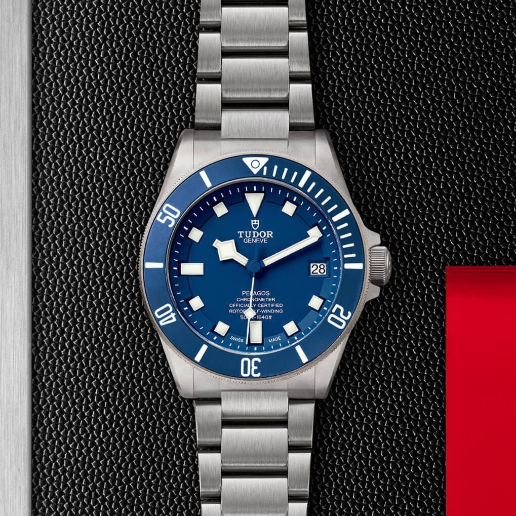 tudor-pelagos-42mm-with-blue-dial-and-bezel-on-titanium-bracelet-m25600tb-0001Sw9i.jpg Tudor Pelagos Automatic Blue Dial Stainless Steel Chain Men’s Watch