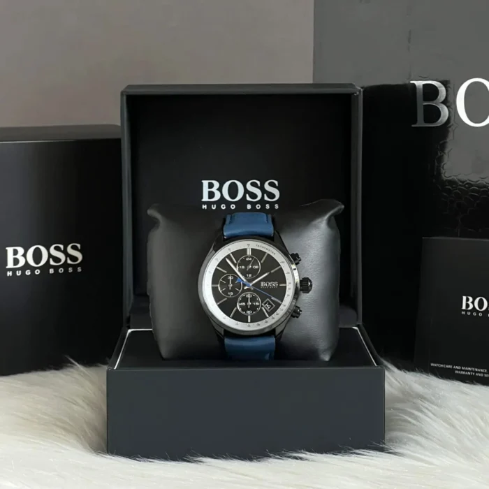 Hugo Boss Grand Prix 1513563 – Grey Dial Quartz Men's Watch