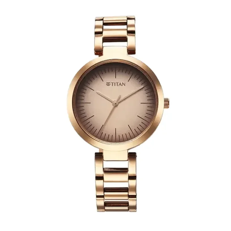 Titan Workwear 2480WM06 – Beige Dial Quartz Women's Watch