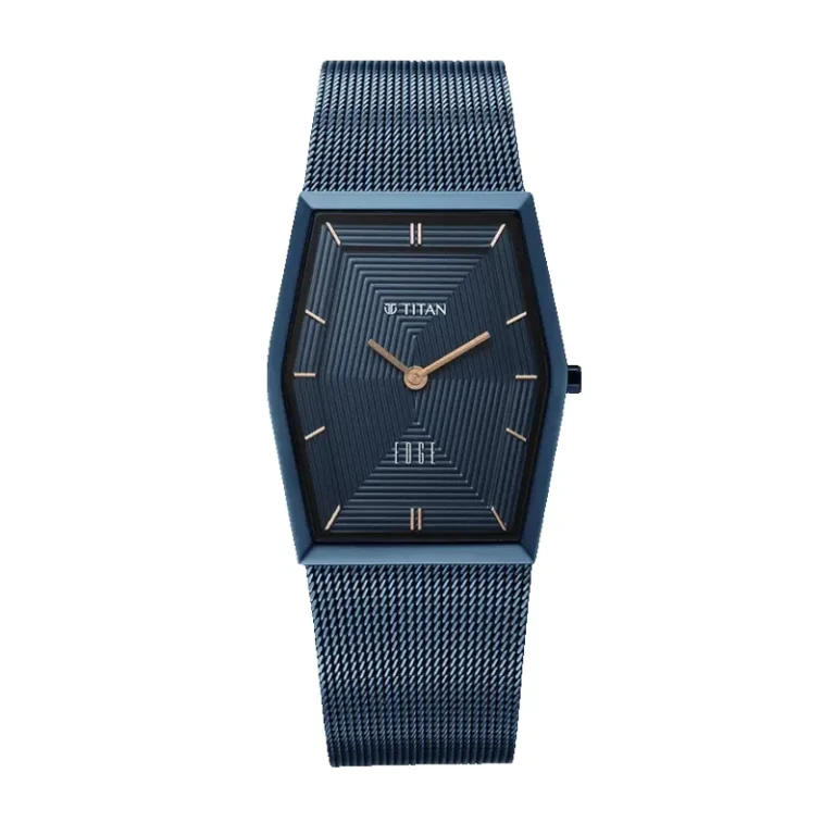Titan Edge Whimsey 2785QM02 – Blue Dial Quartz Women's Watch