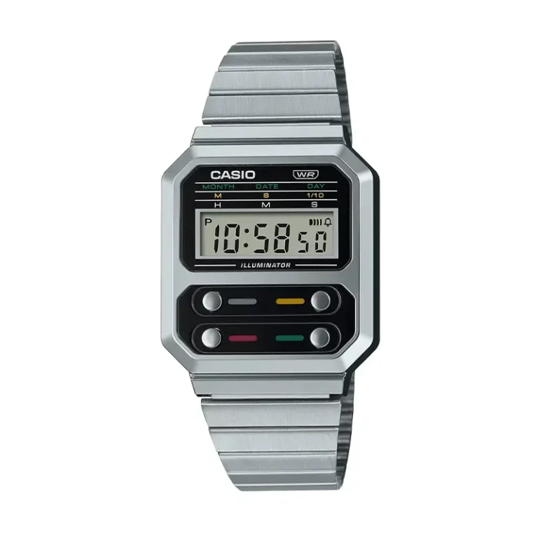Casio A100WE-1ADF – Vintage Digital Men's Watch