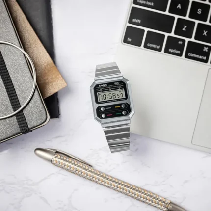 Casio A100WE-1ADF – Vintage Digital Men's Watch