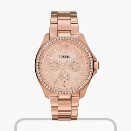 Fossil Cecile AM4483 – Rose Gold-tone Dial Quartz Women's Watch