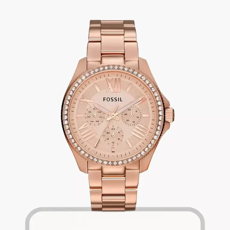 Fossil Cecile AM4483 – Rose Gold-tone Dial Quartz Women's Watch