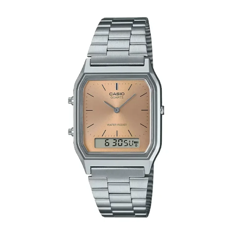 Casio AQ-230A-4AMQYDF – Vintage Analog Digital Men's Watch