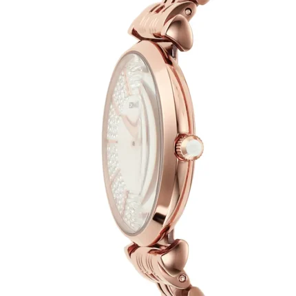 Emporio Armani Gianni T-Bar AR11446 – Silver (Sunray) Dial Quartz Women's Watch - Image 5