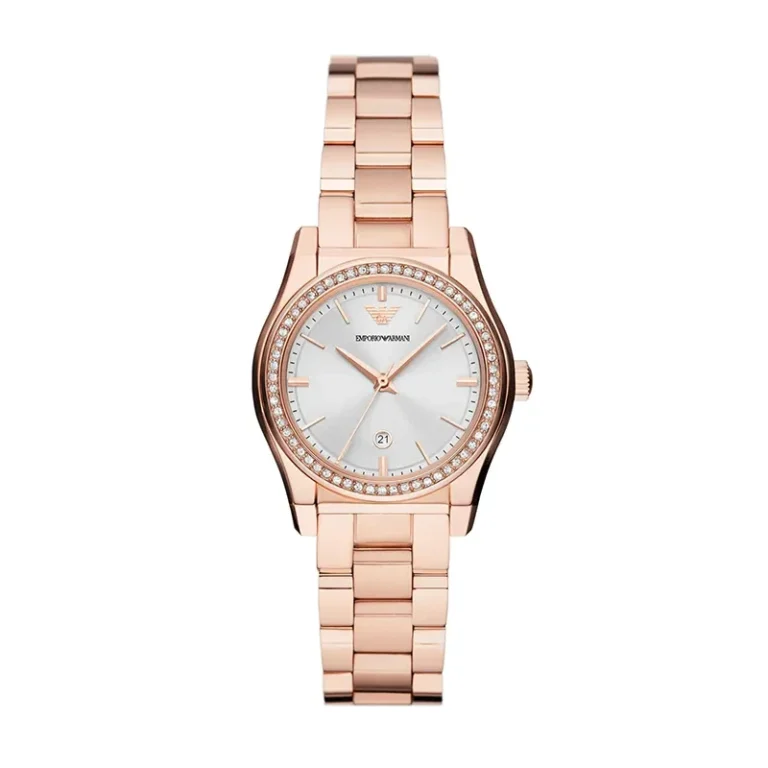 Emporio Armani Federica AR11558 – (Silver)Sunray Dial Quartz Women's Watch