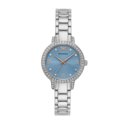 Emporio Armani Cleo AR11585 – Blue (Sunray) Dial Quartz Women's Watch