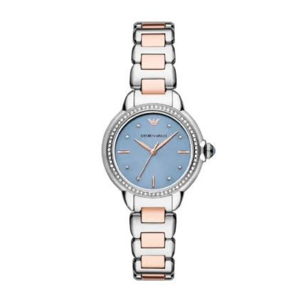 Emporio Armani Mia AR11597 – Light Blue Dial Quartz Women's Watch