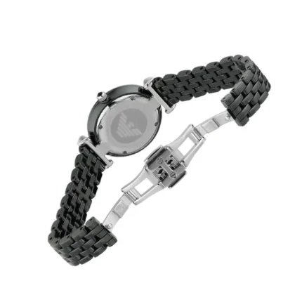 Emporio Armani Ceramica AR1487 – Black Dial Quartz Women's Watch - Image 7