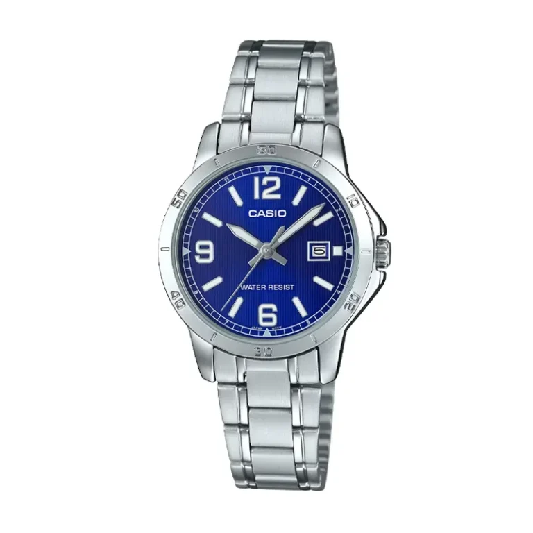 Casio Standard / Enticer Ladies LTP-V004D-1B – Blue Dial Quartz Women's Watch