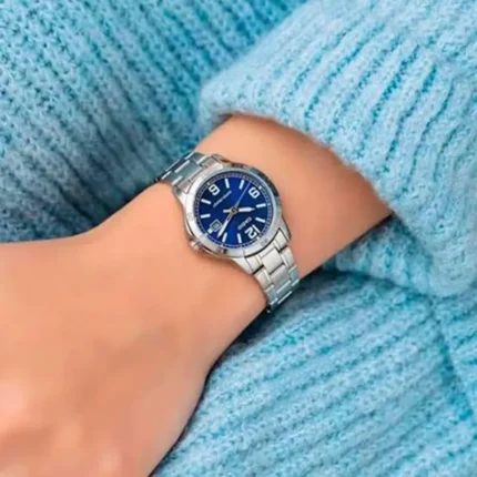 Casio Standard / Enticer Ladies LTP-V004D-1B – Blue Dial Quartz Women's Watch