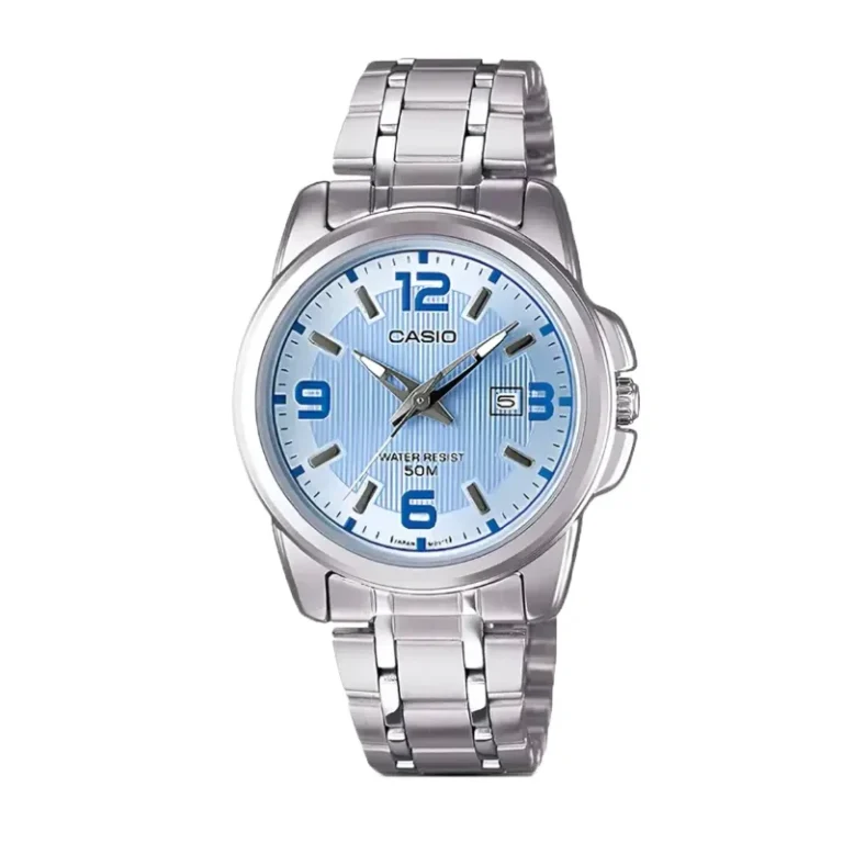Casio LTP-1314D-2AVDF – Enticer Quartz Blue Dial  - LTP-1314D-2AV Women's Watch