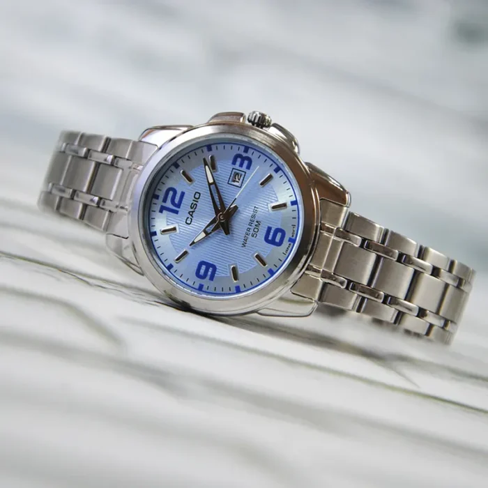 Casio LTP-1314D-2AVDF – Enticer Quartz Blue Dial - LTP-1314D-2AV Women's Watch