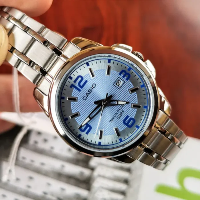 Casio LTP-1314D-2AVDF – Enticer Quartz Blue Dial - LTP-1314D-2AV Women's Watch