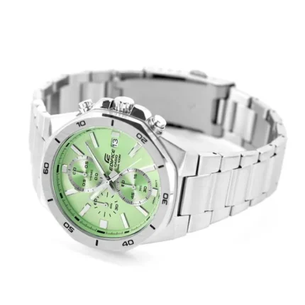 Casio Edifice Standard Chronograph EFV-640D-3AVDR – Light Green Dial Quartz Men's Watch