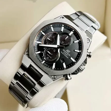 Casio Edifice Slim Line EFS-S570DC-1A – Black Dial Solar Men's Watch