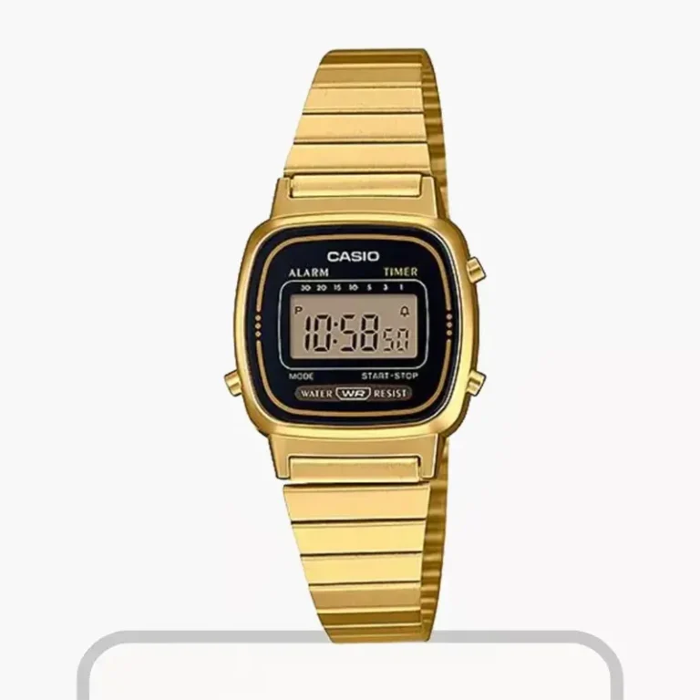 Casio Vintage LA670WGA-1DF – Grey Dial Quartz Women's Watch