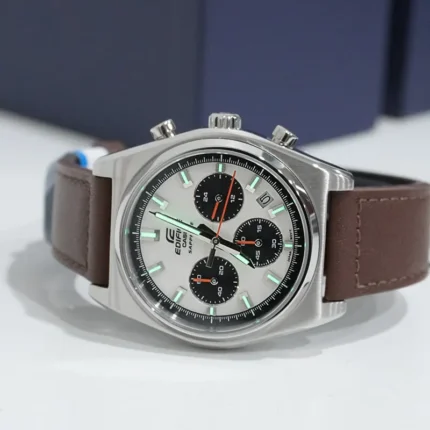 Casio Edifice Standard Chronograph EFB-730L-7AVUDF – Cream Dial Quartz Men's Watch - Image 4