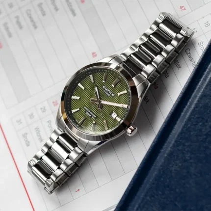 Casio Edifice 3-Hand Analog EFV-160D-3AVUDF – Green Dial Quartz Men's Watch