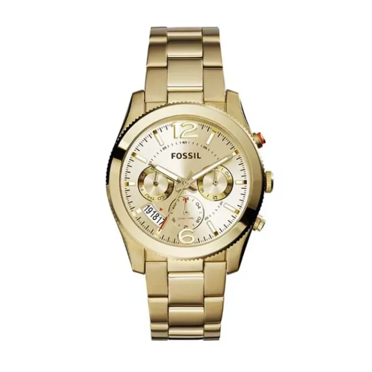 Fossil Perfect Boyfriend ES3884 – Gold Dial Quartz Women's Watch