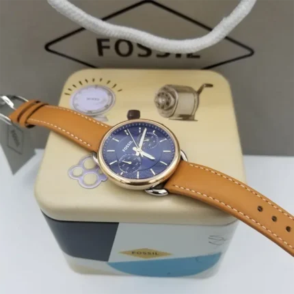 Fossil Tailor ES4257 – Blue Dial Quartz Women's Watch