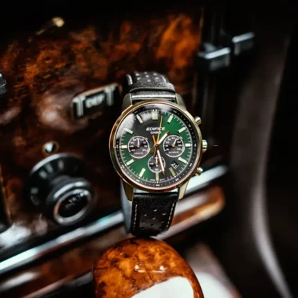 Casio Edifice Standard Chronograph EFR-575CL-3ADF – Green Dial Quartz Men's Watch