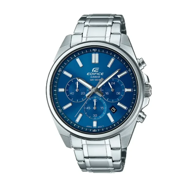 Casio Edifice Standard Chronograph EFV-650D-2AV – Blue Dial Quartz Men's Watch