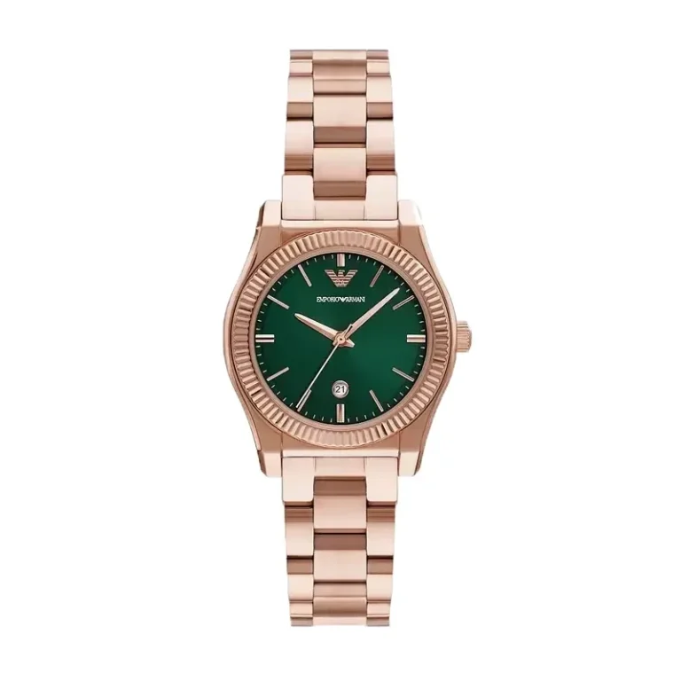 Emporio Armani Federica AR11639 – Green (Sunray) Dial Quartz Women's Watch