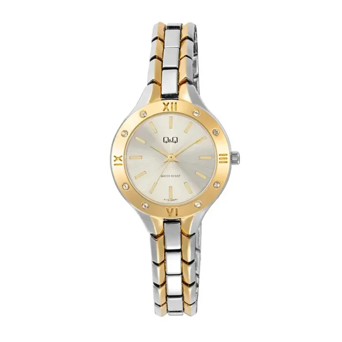 F17A-005PY_Q26Q2028129.webp Q&Q F17A-005PY – White Dial Quartz Women's Watch