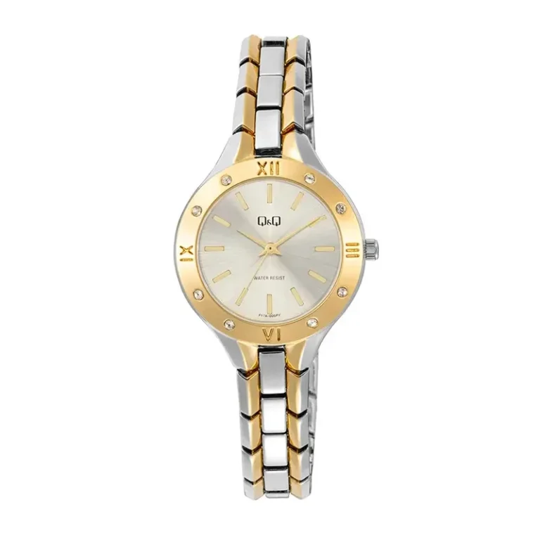 Q&Q F17A-005PY – White Dial Quartz Women's Watch