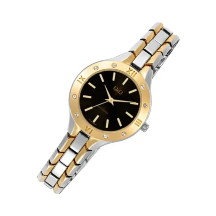 Q&Q F17A-006PY – Black Dial Quartz Women's Watch - Image 3
