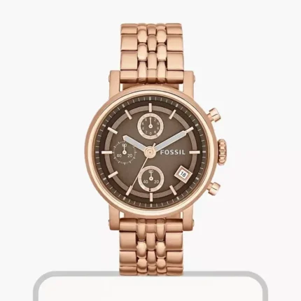 Fossil Boyfriend ES3494 – Brown Dial Quartz Women's Watch