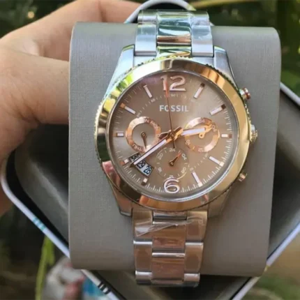 Fossil Perfect Boyfriend ES4146 – Taupe Dial Quartz Women's Watch
