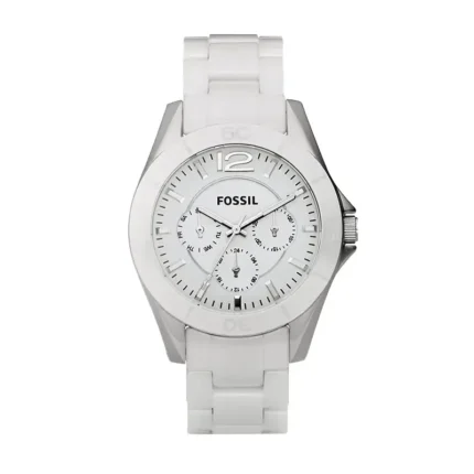 Fossil Riley CE1002 – White Dial Quartz Women's Watch