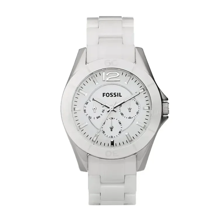 Fossil Riley CE1002 – White Dial Quartz Women's Watch
