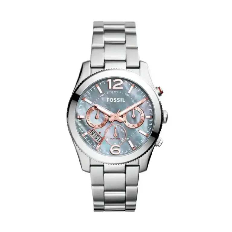 Fossil Perfect Boyfriend ES3880 – Grey Mother of Pearl Dial Quartz Women's Watch