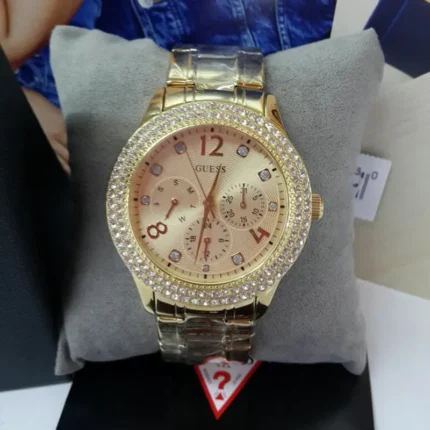 Guess Bedazzle W1097L2 – Gold-tone Dial Quartz Women's Watch
