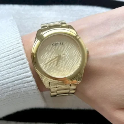 Guess Cubed GW0606L2 – Champagne Dial Quartz Women's Watch - Image 9