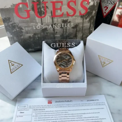Guess Cubed GW0607L3 – Chocolate Brown Dial Quartz Women's Watch