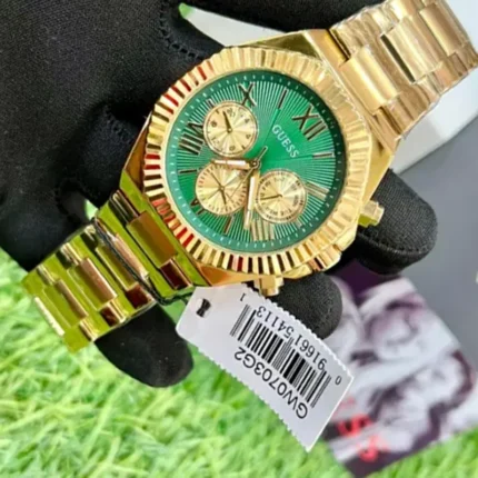 Guess Equity GW0703G2 – Green Dial Quartz Men's Watch - Image 3