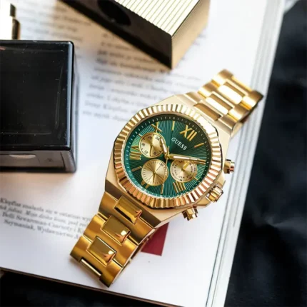 Guess Equity GW0703G2 – Green Dial Quartz Men's Watch - Image 4