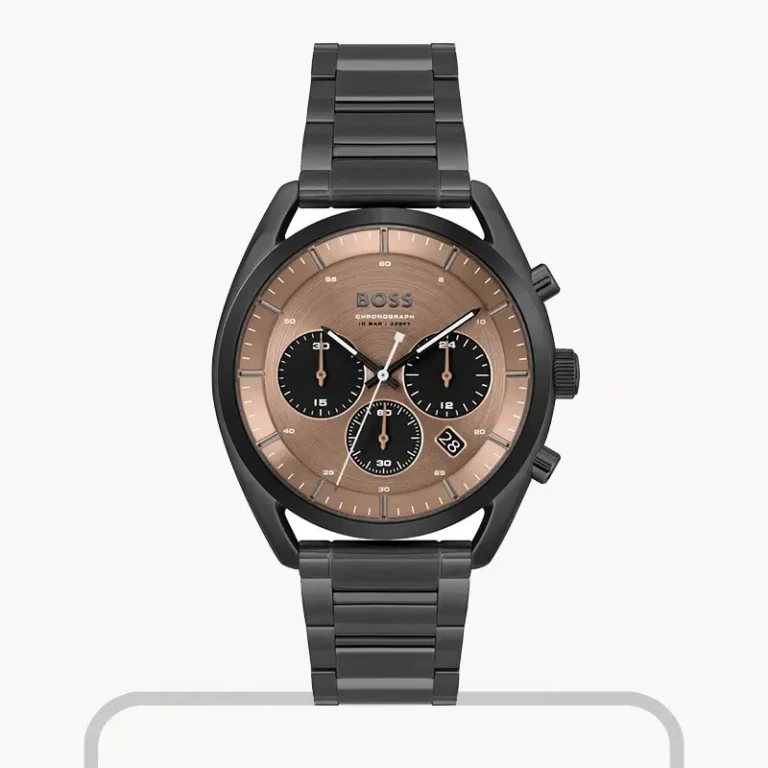 Hugo Boss Top 1514095 – Bronze Dial Quartz Men's Watch