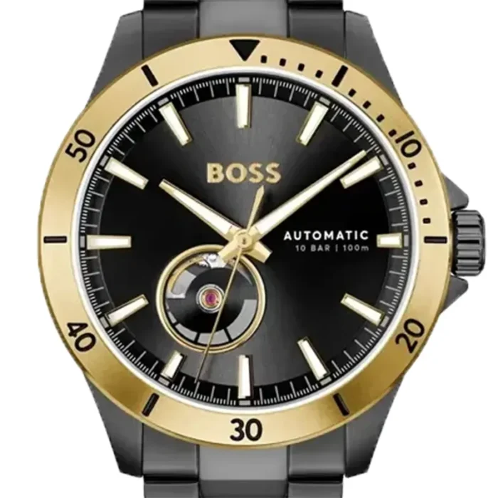 Hugo Boss Troper 1514203 – Black Dial Automatic Men's Watch