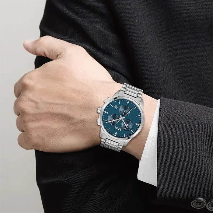 Hugo Boss Dapper 1513927 – Blue Dial Quartz Men's Watch