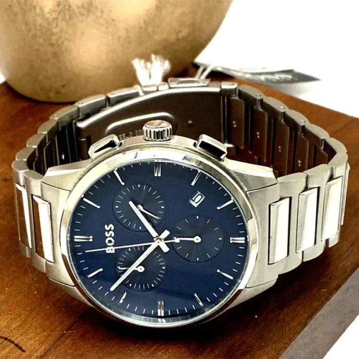 Hugo Boss Dapper 1513927 – Blue Dial Quartz Men's Watch